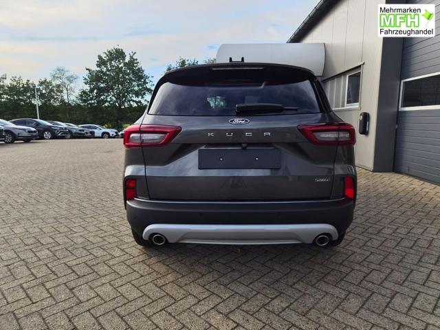 Ford Kuga Titanium 243PS PHEV Automatik schwenkb. AHK elektr. PanoDach Sitzheizung v+h Lenkradheizung Frontscheibe beheizb. Klimaautomatik Navi SYNC4 Apple CarPlay Android Auto Touchscreen PDC 4xKamera 2xKeyless 17"LM vollelektr. Reichweite 66KM 
