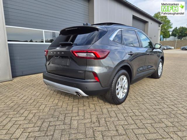 Ford Kuga Titanium 243PS PHEV Automatik schwenkb. AHK elektr. PanoDach Sitzheizung v+h Lenkradheizung Frontscheibe beheizb. Klimaautomatik Navi SYNC4 Apple CarPlay Android Auto Touchscreen PDC 4xKamera 2xKeyless 17"LM vollelektr. Reichweite 66KM 