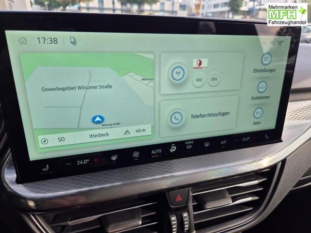 Ford Kuga Titanium 243PS PHEV Automatik schwenkb. AHK elektr. PanoDach Sitzheizung v+h Lenkradheizung Frontscheibe beheizb. Klimaautomatik Navi SYNC4 Apple CarPlay Android Auto Touchscreen PDC 4xKamera 2xKeyless 17"LM vollelektr. Reichweite 66KM 
