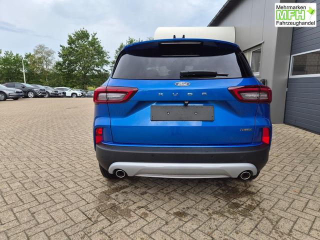 Ford Kuga Titanium 243PS PHEV Automatik schwenkb. AHK Sitzheizung v+h Lenkradheizung Frontscheibe beheizb. Klimaautomatik Navi SYNC4 Apple CarPlay Android Auto Touchscreen PDC 4xKamera 2xKeyless 17"LM vollelektr. Reichweite 66KM 