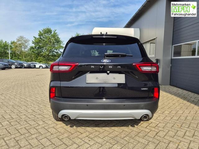Ford Kuga Titanium 243PS PHEV Automatik schwenkb. AHK Sitzheizung v+h Lenkradheizung Frontscheibe beheizb. Klimaautomatik Navi SYNC4 Apple CarPlay Android Auto Touchscreen PDC 4xKamera 2xKeyless 17"LM vollelektr. Reichweite 66KM 