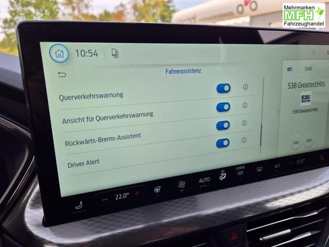 Ford Kuga Titanium 243PS PHEV Automatik schwenkb. AHK Sitzheizung v+h Lenkradheizung Frontscheibe beheizb. Klimaautomatik Navi SYNC4 Apple CarPlay Android Auto Touchscreen PDC 4xKamera 2xKeyless 17"LM vollelektr. Reichweite 66KM 