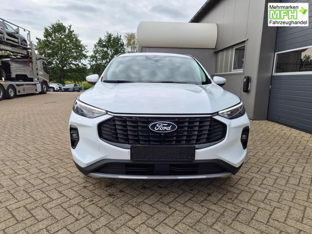 Ford Kuga Titanium 243PS PHEV Automatik schwenkb. AHK Sitzheizung v+h Lenkradheizung Frontscheibe beheizb. Klimaautomatik Navi SYNC4 Apple CarPlay Android Auto Touchscreen PDC 4xKamera 2xKeyless 17"LM vollelektr. Reichweite 66KM 