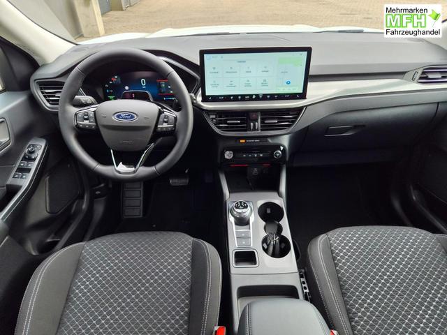 Ford Kuga Titanium 243PS PHEV Automatik schwenkb. AHK Sitzheizung v+h Lenkradheizung Frontscheibe beheizb. Klimaautomatik Navi SYNC4 Apple CarPlay Android Auto Touchscreen PDC 4xKamera 2xKeyless 17"LM vollelektr. Reichweite 66KM 
