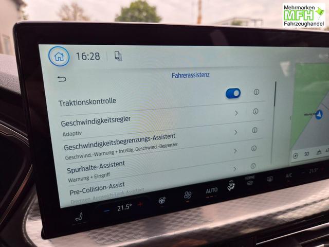 Ford Kuga Titanium 243PS PHEV Automatik schwenkb. AHK Sitzheizung v+h Lenkradheizung Frontscheibe beheizb. Klimaautomatik Navi SYNC4 Apple CarPlay Android Auto Touchscreen PDC 4xKamera 2xKeyless 17"LM vollelektr. Reichweite 66KM 
