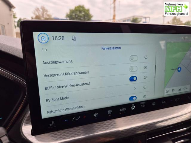 Ford Kuga Titanium 243PS PHEV Automatik schwenkb. AHK Sitzheizung v+h Lenkradheizung Frontscheibe beheizb. Klimaautomatik Navi SYNC4 Apple CarPlay Android Auto Touchscreen PDC 4xKamera 2xKeyless 17"LM vollelektr. Reichweite 66KM 