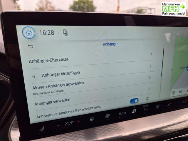 Ford Kuga Titanium 243PS PHEV Automatik schwenkb. AHK Sitzheizung v+h Lenkradheizung Frontscheibe beheizb. Klimaautomatik Navi SYNC4 Apple CarPlay Android Auto Touchscreen PDC 4xKamera 2xKeyless 17"LM vollelektr. Reichweite 66KM 