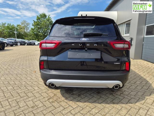 Ford Kuga Titanium 243PS PHEV Automatik elektr. PanoDach Sitzheizung v+h Lenkradheizung Frontscheibe beheizb. Klimaautomatik Navi SYNC4 Apple CarPlay Android Auto Touchscreen PDC 4xKamera 2xKeyless 17"LM vollelektr. Reichweite 66KM 