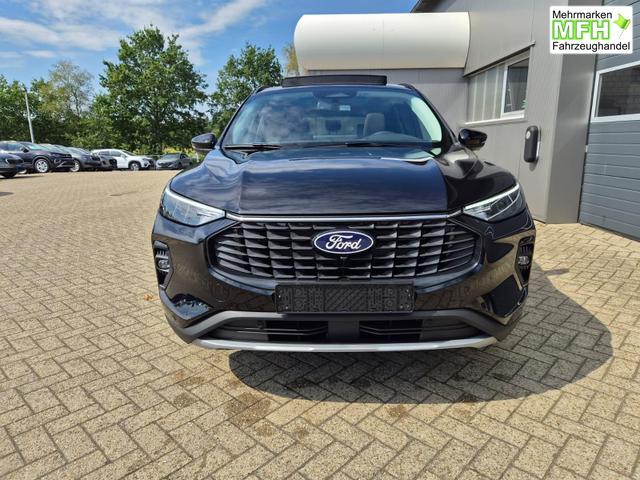 Ford Kuga Titanium 243PS PHEV Automatik elektr. PanoDach Sitzheizung v+h Lenkradheizung Frontscheibe beheizb. Klimaautomatik Navi SYNC4 Apple CarPlay Android Auto Touchscreen PDC 4xKamera 2xKeyless 17"LM vollelektr. Reichweite 66KM 