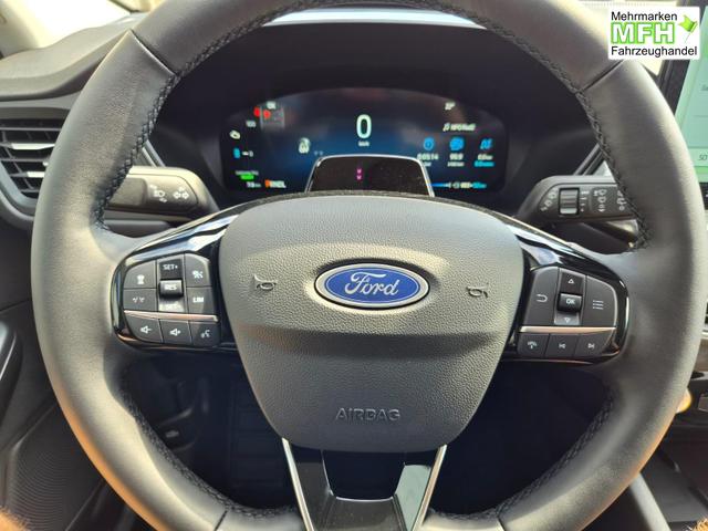Ford Kuga Titanium 243PS PHEV Automatik elektr. PanoDach Sitzheizung v+h Lenkradheizung Frontscheibe beheizb. Klimaautomatik Navi SYNC4 Apple CarPlay Android Auto Touchscreen PDC 4xKamera 2xKeyless 17"LM vollelektr. Reichweite 66KM 