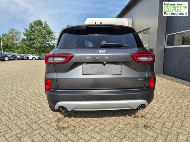 Ford Kuga Titanium 243PS PHEV Automatik schwenkb. AHK Sitzheizung v+h Lenkradheizung Frontscheibe beheizb. Klimaautomatik Navi SYNC4 Apple CarPlay Android Auto Touchscreen PDC 4xKamera 2xKeyless 17"LM vollelektr. Reichweite 66KM 