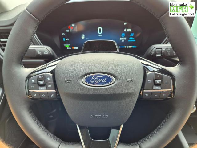 Ford Kuga Titanium 243PS PHEV Automatik schwenkb. AHK Sitzheizung v+h Lenkradheizung Frontscheibe beheizb. Klimaautomatik Navi SYNC4 Apple CarPlay Android Auto Touchscreen PDC 4xKamera 2xKeyless 17"LM vollelektr. Reichweite 66KM 