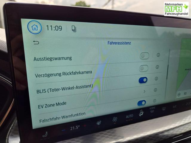 Ford Kuga Titanium 243PS PHEV Automatik schwenkb. AHK Sitzheizung v+h Lenkradheizung Frontscheibe beheizb. Klimaautomatik Navi SYNC4 Apple CarPlay Android Auto Touchscreen PDC 4xKamera 2xKeyless 17"LM vollelektr. Reichweite 66KM 
