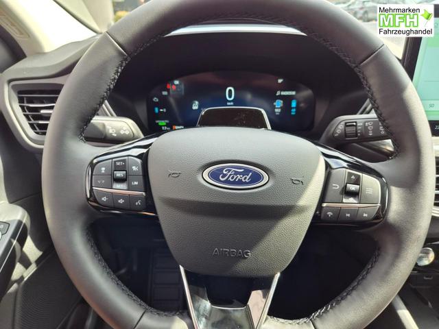Ford Kuga Titanium 243PS PHEV Automatik Sitzheizung v+h Lenkradheizung Frontscheibe beheizb. Klimaautomatik Navi SYNC4 Apple CarPlay Android Auto Touchscreen PDC 4xKamera 2xKeyless 17"LM vollelektr. Reichweite 66KM 