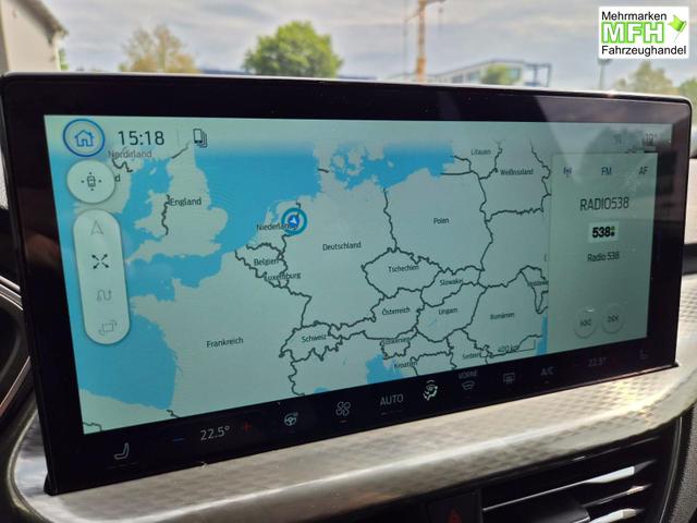 Ford Kuga Titanium 243PS PHEV Automatik Sitzheizung v+h Lenkradheizung Frontscheibe beheizb. Klimaautomatik Navi SYNC4 Apple CarPlay Android Auto Touchscreen PDC 4xKamera 2xKeyless 17"LM vollelektr. Reichweite 66KM 