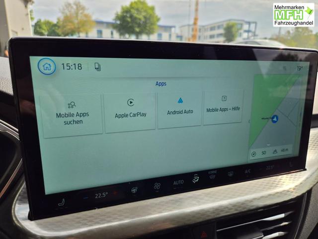Ford Kuga Titanium 243PS PHEV Automatik Sitzheizung v+h Lenkradheizung Frontscheibe beheizb. Klimaautomatik Navi SYNC4 Apple CarPlay Android Auto Touchscreen PDC 4xKamera 2xKeyless 17"LM vollelektr. Reichweite 66KM 