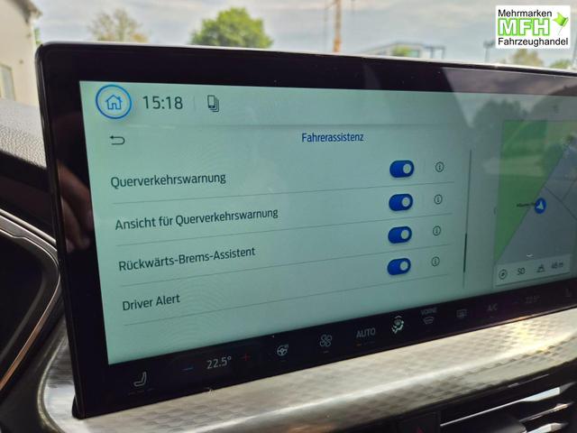 Ford Kuga Titanium 243PS PHEV Automatik Sitzheizung v+h Lenkradheizung Frontscheibe beheizb. Klimaautomatik Navi SYNC4 Apple CarPlay Android Auto Touchscreen PDC 4xKamera 2xKeyless 17"LM vollelektr. Reichweite 66KM 