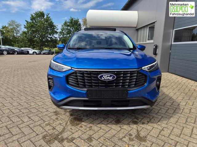 Ford Kuga Titanium 243PS PHEV Automatik elektr. PanoDach Sitzheizung v+h Lenkradheizung Frontscheibe beheizb. Klimaautomatik Navi SYNC4 Apple CarPlay Android Auto Touchscreen PDC 4xKamera 2xKeyless 17"LM vollelektr. Reichweite 66KM 