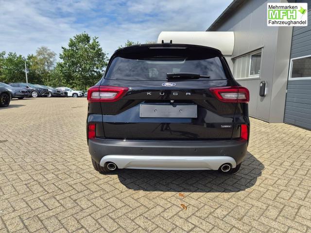 Ford Kuga Titanium 243PS PHEV Automatik schwenkb. AHK elektr. PanoDach Sitzheizung v+h Lenkradheizung Frontscheibe beheizb. Klimaautomatik Navi SYNC4 Apple CarPlay Android Auto Touchscreen PDC 4xKamera 2xKeyless 17"LM vollelektr. Reichweite 66KM 