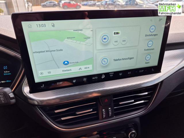 Ford Kuga Titanium 243PS PHEV Automatik schwenkb. AHK elektr. PanoDach Sitzheizung v+h Lenkradheizung Frontscheibe beheizb. Klimaautomatik Navi SYNC4 Apple CarPlay Android Auto Touchscreen PDC 4xKamera 2xKeyless 17"LM vollelektr. Reichweite 66KM 