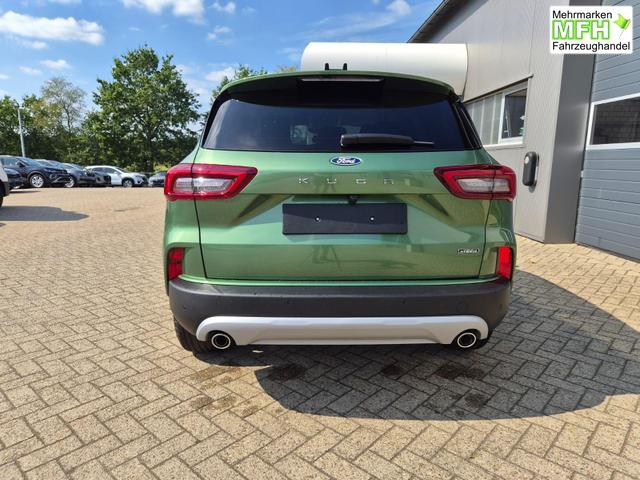 Ford Kuga Titanium 243PS PHEV Automatik Sitzheizung v+h Lenkradheizung Frontscheibe beheizb. Klimaautomatik Navi SYNC4 Apple CarPlay Android Auto Touchscreen PDC 4xKamera 2xKeyless 17"LM vollelektr. Reichweite 66KM 