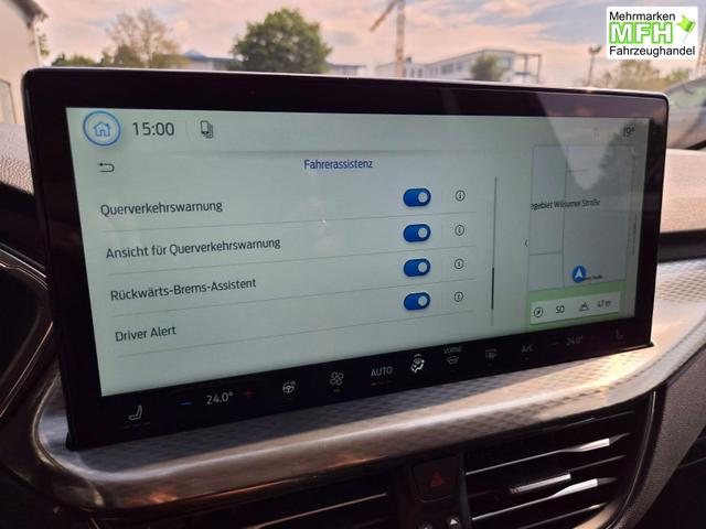 Ford Kuga Titanium 243PS PHEV Automatik Sitzheizung v+h Lenkradheizung Frontscheibe beheizb. Klimaautomatik Navi SYNC4 Apple CarPlay Android Auto Touchscreen PDC 4xKamera 2xKeyless 17"LM vollelektr. Reichweite 66KM 