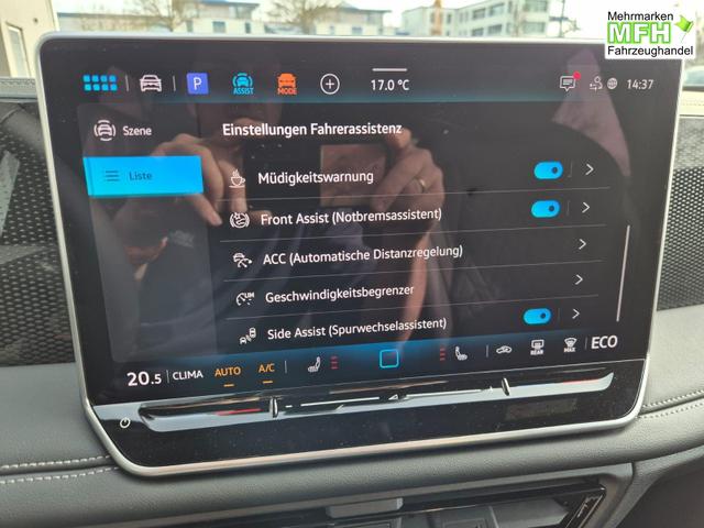 Volkswagen Tiguan Life 1,5 l eHybrid OPF 204PS DSG Design Paket "Dark" LED-Plus-Scheinw. elektr. Heckklappe Sitzheizung v+h Lenkradheizung R&uuml;ckf.Kamera Klimaautomatik VW-Radio Bluetooth wireless Apple CarPlay + Android Auto PDC ACC 2xKeyless Digital Cockpit 
