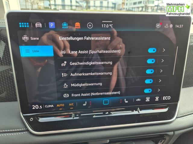 Volkswagen Tiguan Life 1,5 l eHybrid OPF 204PS DSG Design Paket "Dark" LED-Plus-Scheinw. elektr. Heckklappe Sitzheizung v+h Lenkradheizung R&uuml;ckf.Kamera Klimaautomatik VW-Radio Bluetooth wireless Apple CarPlay + Android Auto PDC ACC 2xKeyless Digital Cockpit 