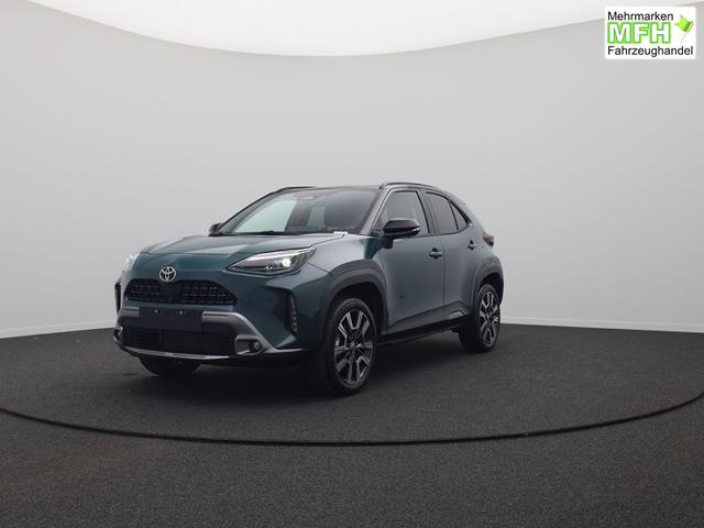 Toyota Yaris Cross 1.5-l 130PS HEV Automatik Style Matrix-LED 4xKamera elektr. Heckklappe Sitzheizung Lenkradheizung Klimaautomatik Navi Bluetooth wireless Apple CarPlay + Android Auto ACC PDC v+h 18"LM 