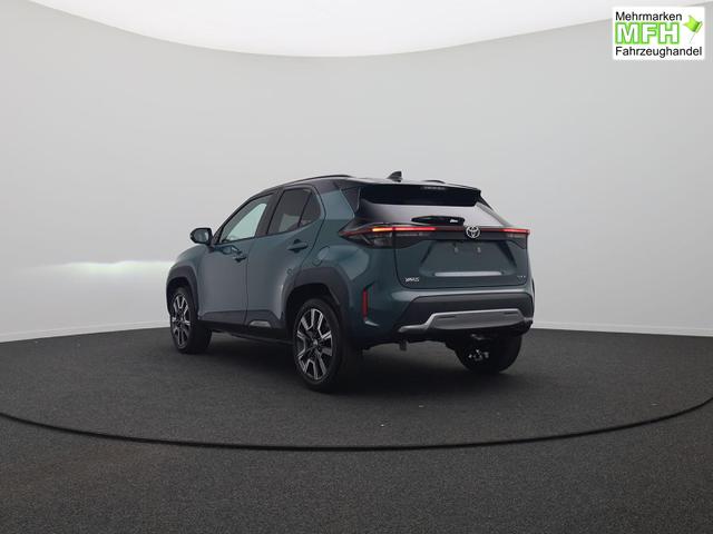 Toyota Yaris Cross 1.5-l 130PS HEV Automatik Style Matrix-LED 4xKamera elektr. Heckklappe Sitzheizung Lenkradheizung Klimaautomatik Navi Bluetooth wireless Apple CarPlay + Android Auto ACC PDC v+h 18"LM 