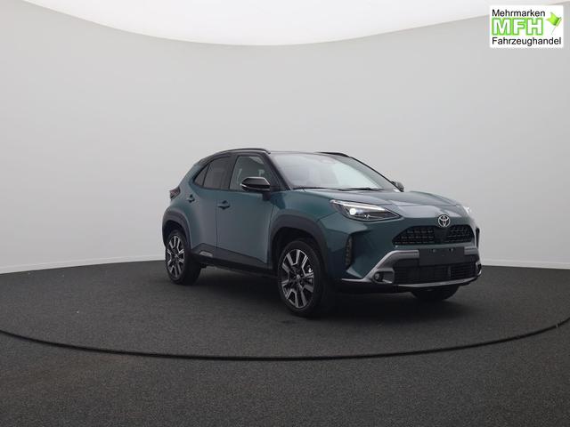 Toyota Yaris Cross 1.5-l 130PS HEV Automatik Style Matrix-LED 4xKamera elektr. Heckklappe Sitzheizung Lenkradheizung Klimaautomatik Navi Bluetooth wireless Apple CarPlay + Android Auto ACC PDC v+h 18"LM 