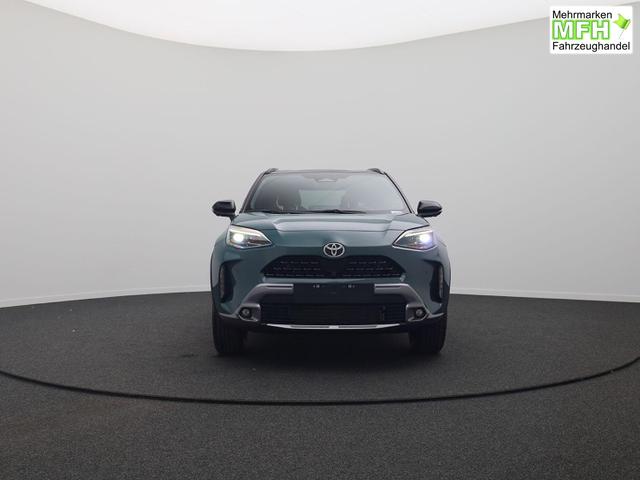 Toyota Yaris Cross 1.5-l 130PS HEV Automatik Style Matrix-LED 4xKamera elektr. Heckklappe Sitzheizung Lenkradheizung Klimaautomatik Navi Bluetooth wireless Apple CarPlay + Android Auto ACC PDC v+h 18"LM 