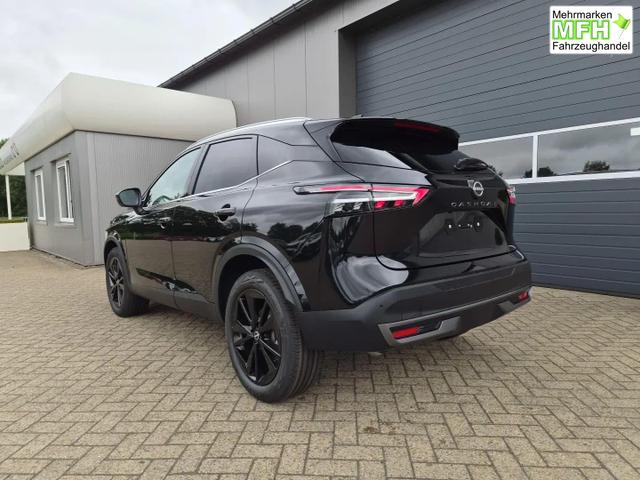 Nissan Qashqai 1.3 DIG-T MHEV 158 PS X-Tronic Tekna Voll-Leder Klimaautomatik PanoGlasdach Sitzheizung Lenkradheizung Navi Head-Up Display elektr. Heckklappe ACC PDC v+h 360&deg;Kamera DAB Bluetooth Touchscreen Apple CarPlay Android Auto 19"LM 