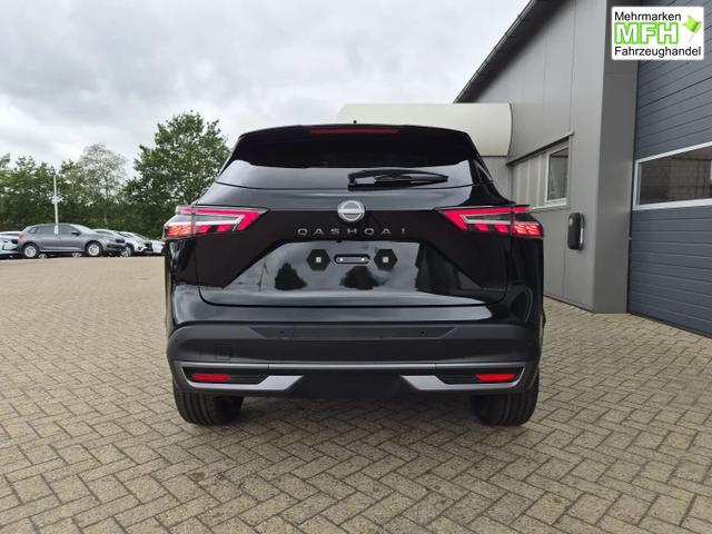 Nissan Qashqai 1.3 DIG-T MHEV 158 PS X-Tronic Tekna Voll-Leder Klimaautomatik PanoGlasdach Sitzheizung Lenkradheizung Navi Head-Up Display elektr. Heckklappe ACC PDC v+h 360&deg;Kamera DAB Bluetooth Touchscreen Apple CarPlay Android Auto 19"LM 