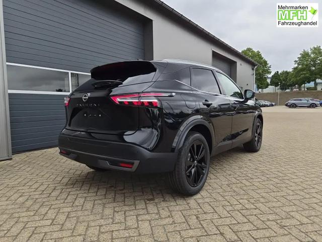 Nissan Qashqai 1.3 DIG-T MHEV 158 PS X-Tronic Tekna Voll-Leder Klimaautomatik PanoGlasdach Sitzheizung Lenkradheizung Navi Head-Up Display elektr. Heckklappe ACC PDC v+h 360&deg;Kamera DAB Bluetooth Touchscreen Apple CarPlay Android Auto 19"LM 