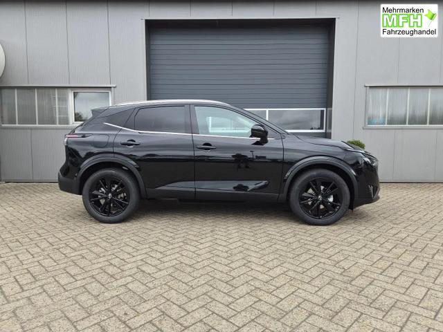 Nissan Qashqai 1.3 DIG-T MHEV 158 PS X-Tronic Tekna Voll-Leder Klimaautomatik PanoGlasdach Sitzheizung Lenkradheizung Navi Head-Up Display elektr. Heckklappe ACC PDC v+h 360&deg;Kamera DAB Bluetooth Touchscreen Apple CarPlay Android Auto 19"LM 