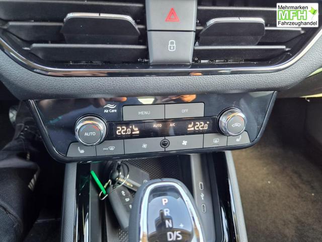 Skoda Kamiq 1.5 TSI 150PS DSG Selection AHK Klimaautomatik Sitzheizung R&uuml;ckf.Kamera PDC Apple CarPlay + Android Auto Tempomat Garantieverl&auml;ngerung 16"LM 