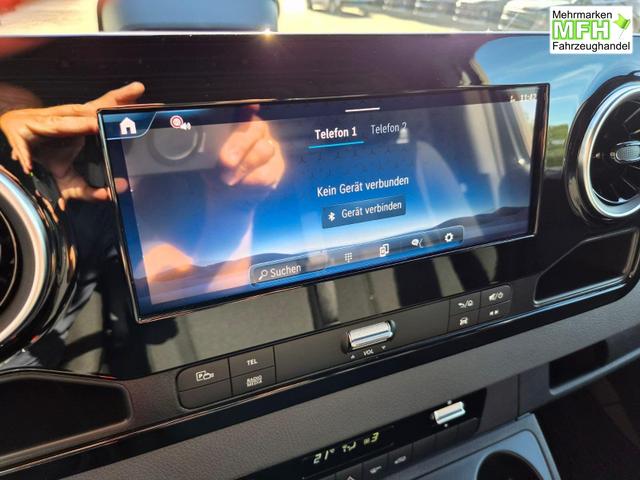 Mercedes-Benz Sprinter 317 Pro L2H2 2.0 CDi 170PS Automatik 3,5t 3-Sitzer Klimaautomatik Bluetooth DAB Apple CarPlay Android Auto PDC v+h R&uuml;ckf.Kamera Tempomat Ganzj.Reifen 