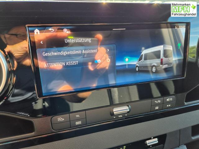 Mercedes-Benz Sprinter 317 Pro L2H2 2.0 CDi 170PS Automatik 3,5t 3-Sitzer Klimaautomatik Bluetooth DAB Apple CarPlay Android Auto PDC v+h R&uuml;ckf.Kamera Tempomat Ganzj.Reifen 
