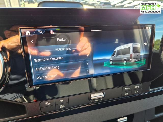 Mercedes-Benz Sprinter 317 Pro L2H2 2.0 CDi 170PS Automatik 3,5t 3-Sitzer Klimaautomatik Bluetooth DAB Apple CarPlay Android Auto PDC v+h R&uuml;ckf.Kamera Tempomat Ganzj.Reifen 