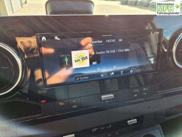 Mercedes-Benz Sprinter 317 Pro L2H2 2.0 CDi 170PS Automatik 3,5t 3-Sitzer Klimaautomatik Bluetooth DAB Apple CarPlay Android Auto PDC v+h R&uuml;ckf.Kamera Tempomat Ganzj.Reifen 