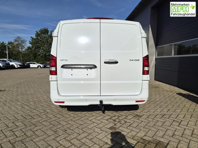 Mercedes-Benz Vito 114 PRO L2 2.0 CDI 136PS Automatik 2,8t 2-Sitzer Chrompaket innen AHK Klimaautomatik Bluetooth DAB Apple CarPlay Android Auto PDC v+h R&uuml;ckf.Kamera Tempomat Ganzj.Reifen 