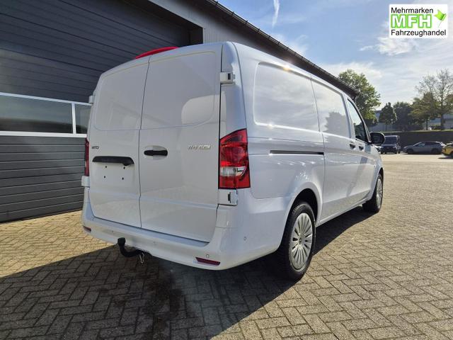 Mercedes-Benz Vito 114 PRO L2 2.0 CDI 136PS Automatik 2,8t 2-Sitzer Chrompaket innen AHK Klimaautomatik Bluetooth DAB Apple CarPlay Android Auto PDC v+h R&uuml;ckf.Kamera Tempomat Ganzj.Reifen 