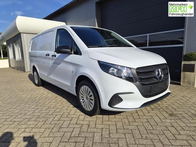 Mercedes-Benz Vito 114 PRO L2 2.0 CDI 136PS Automatik 2,8t 2-Sitzer Chrompaket innen AHK Klimaautomatik Bluetooth DAB Apple CarPlay Android Auto PDC v+h R&uuml;ckf.Kamera Tempomat Ganzj.Reifen 