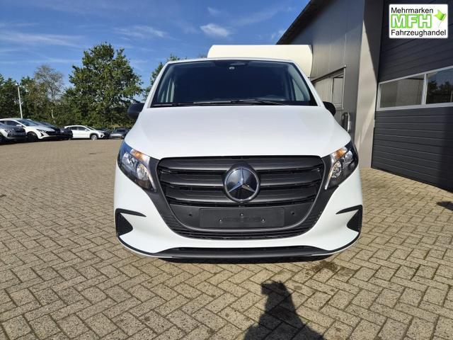 Mercedes-Benz Vito 114 PRO L2 2.0 CDI 136PS Automatik 2,8t 2-Sitzer Chrompaket innen AHK Klimaautomatik Bluetooth DAB Apple CarPlay Android Auto PDC v+h R&uuml;ckf.Kamera Tempomat Ganzj.Reifen 