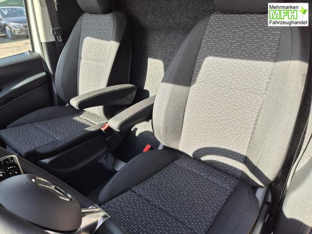Mercedes-Benz Vito 114 PRO L2 2.0 CDI 136PS Automatik 2,8t 2-Sitzer Chrompaket innen AHK Klimaautomatik Bluetooth DAB Apple CarPlay Android Auto PDC v+h R&uuml;ckf.Kamera Tempomat Ganzj.Reifen 