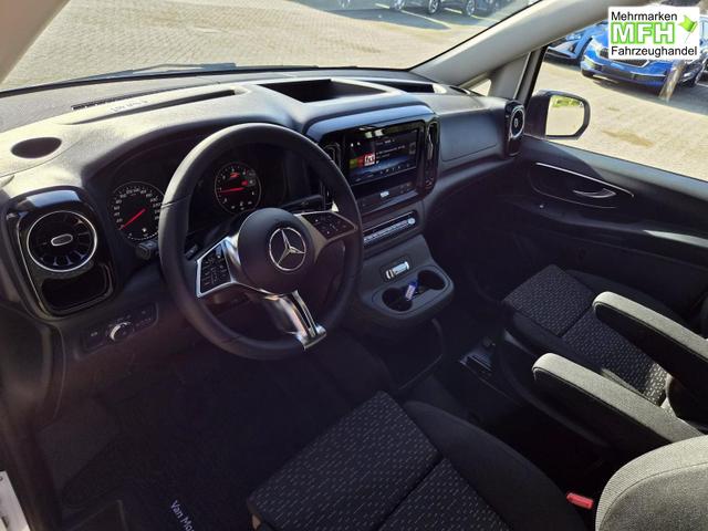 Mercedes-Benz Vito 114 PRO L2 2.0 CDI 136PS Automatik 2,8t 2-Sitzer Chrompaket innen AHK Klimaautomatik Bluetooth DAB Apple CarPlay Android Auto PDC v+h R&uuml;ckf.Kamera Tempomat Ganzj.Reifen 