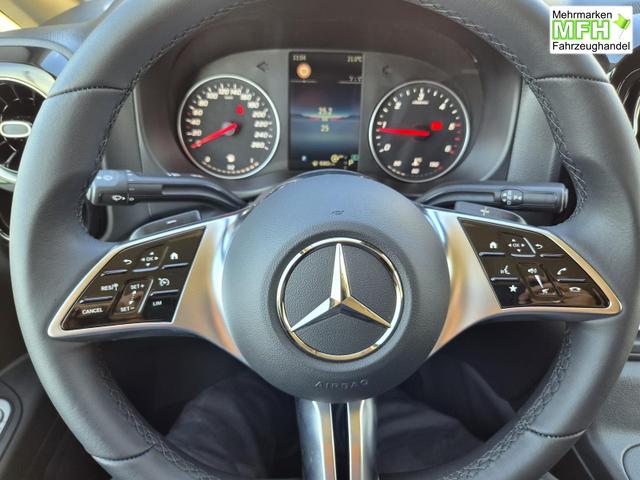 Mercedes-Benz Vito 114 PRO L2 2.0 CDI 136PS Automatik 2,8t 2-Sitzer Chrompaket innen AHK Klimaautomatik Bluetooth DAB Apple CarPlay Android Auto PDC v+h R&uuml;ckf.Kamera Tempomat Ganzj.Reifen 