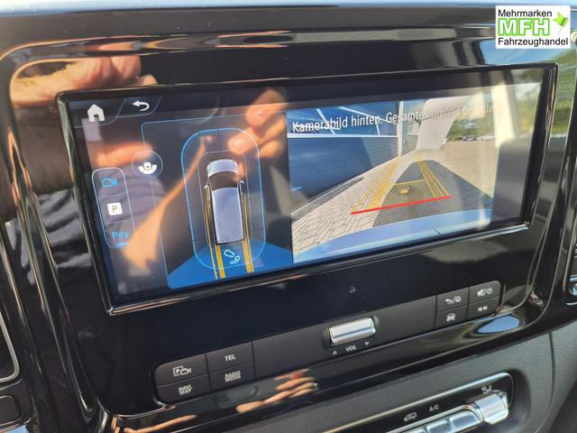 Mercedes-Benz Vito 114 PRO L2 2.0 CDI 136PS Automatik 2,8t 2-Sitzer Chrompaket innen AHK Klimaautomatik Bluetooth DAB Apple CarPlay Android Auto PDC v+h R&uuml;ckf.Kamera Tempomat Ganzj.Reifen 