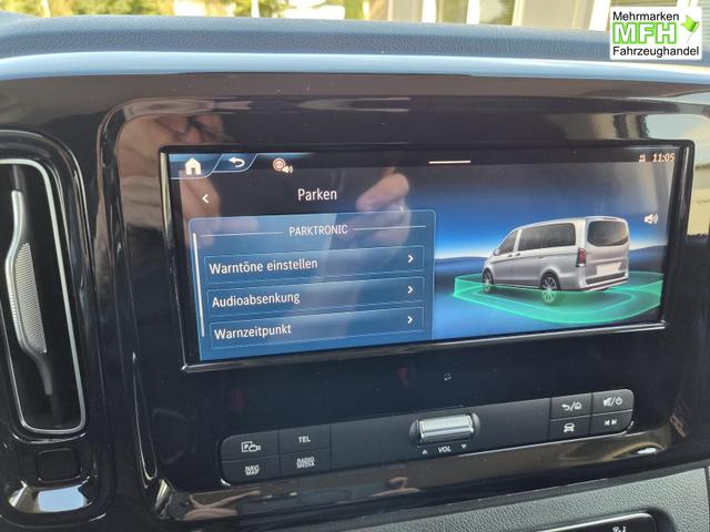 Mercedes-Benz Vito 114 PRO L2 2.0 CDI 136PS Automatik 2,8t 2-Sitzer Chrompaket innen AHK Klimaautomatik Bluetooth DAB Apple CarPlay Android Auto PDC v+h R&uuml;ckf.Kamera Tempomat Ganzj.Reifen 